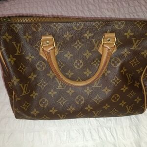 Louis Vuitton Brown Monogram Handbag